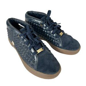 Nike LEBRON XIII 13 LIFESTYLE Dark Obsidian Studded w/ Gold 819859 Men’s Size 8